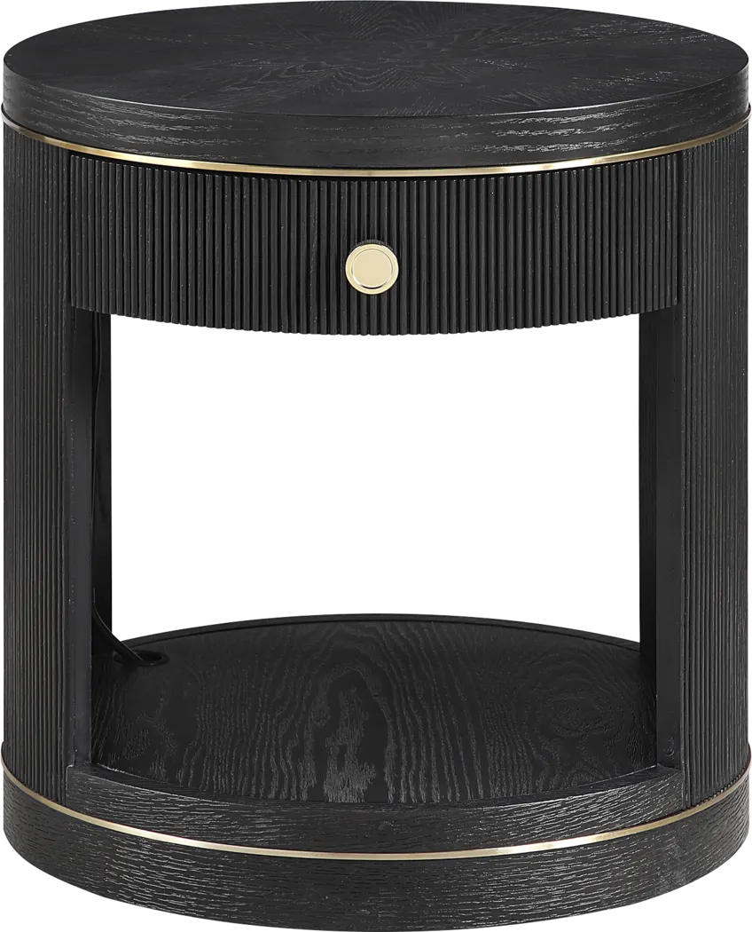 Wilshire Black 2 Pc Table Set - Thumbnail - Image 6