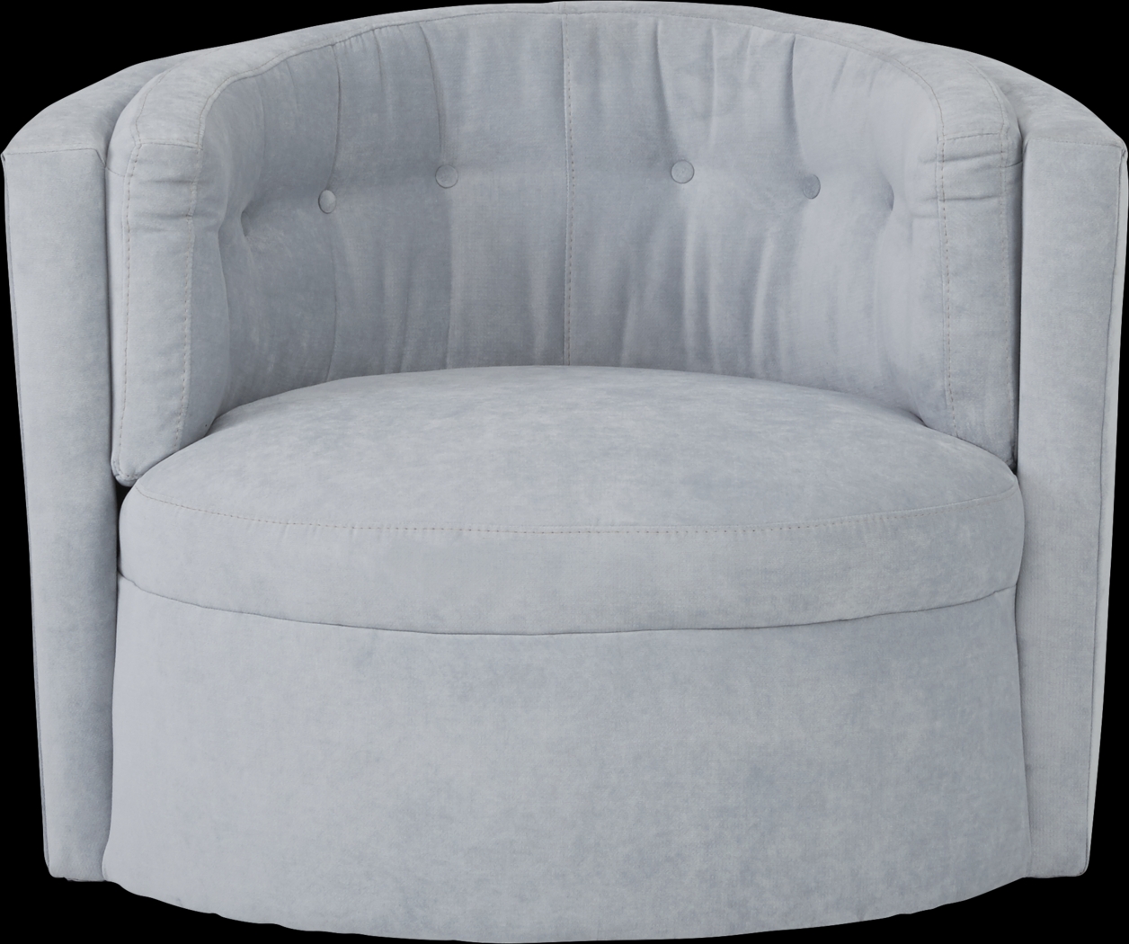 Wilshire Boulevard Gray Accent Chair - Thumbnail - Image 2