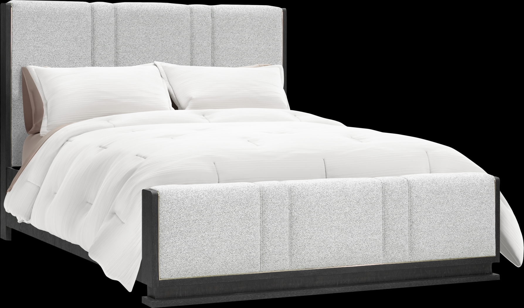 Wilshire Merlot 7 Pc King Upholstered Bedroom - Thumbnail - Image 2