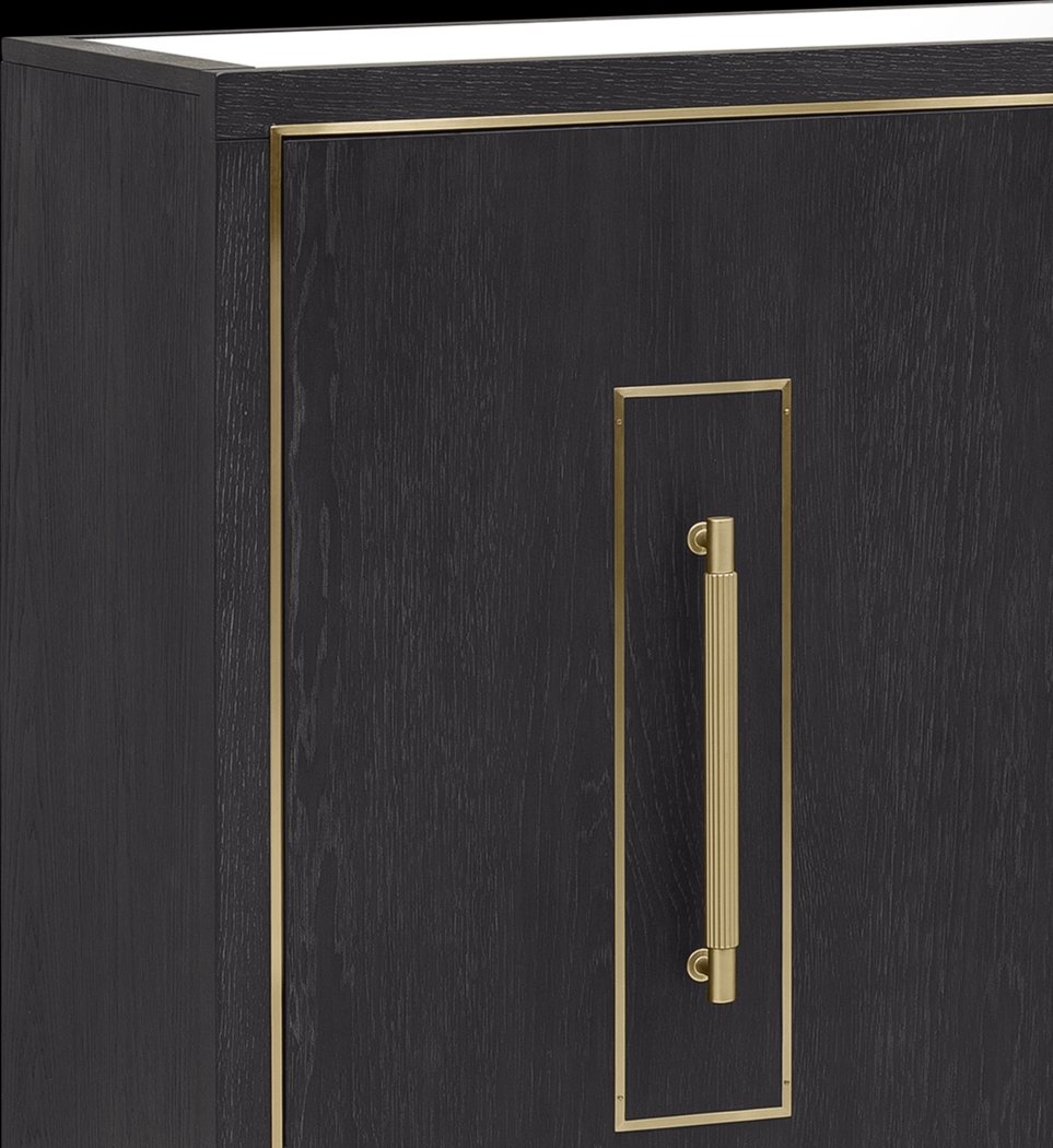 Wilshire Merlot 8 Pc Dining Room with Upholstered Chairs - Thumbnail - Image 9