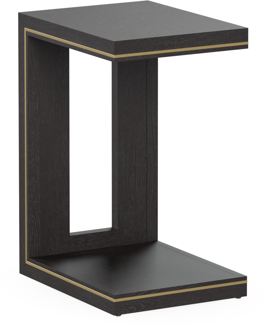 Wilshire Merlot Chairside Table - Thumbnail - Image 1