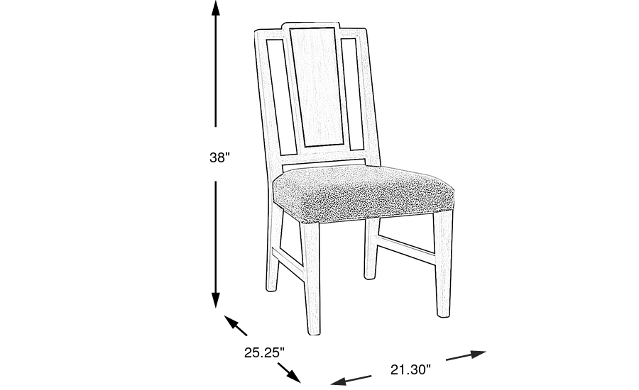 Dimension Image. Please refer to the Dimension Tab on this page for dimension details.