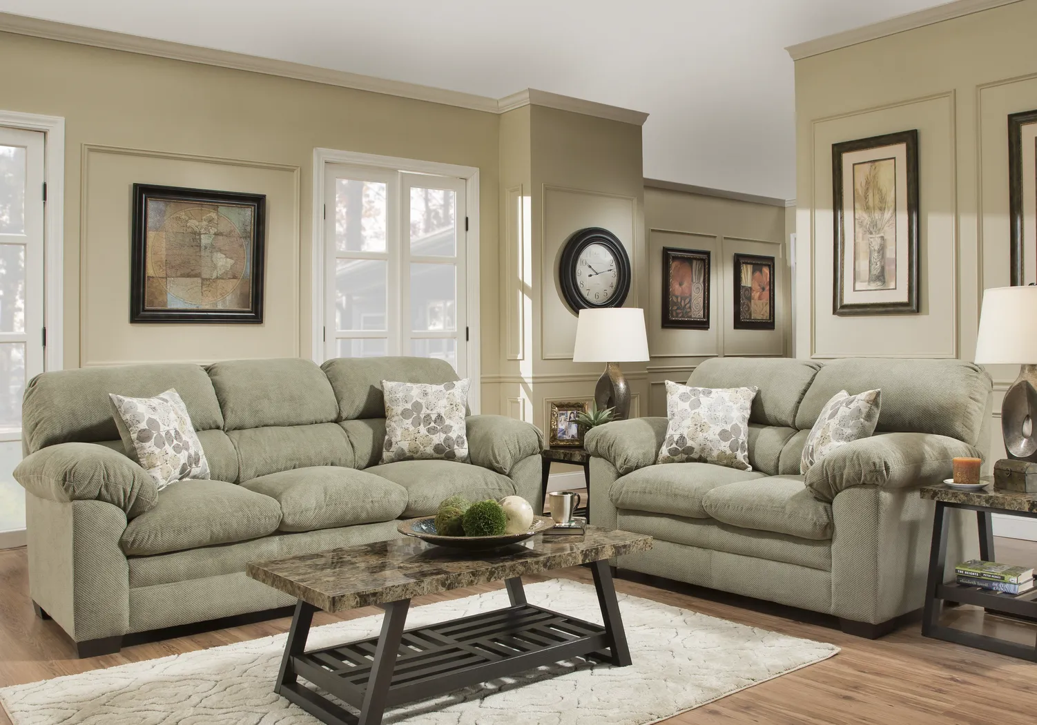 Wilton Ridge Moss 2 Pc Living Room - Thumbnail - Image 1