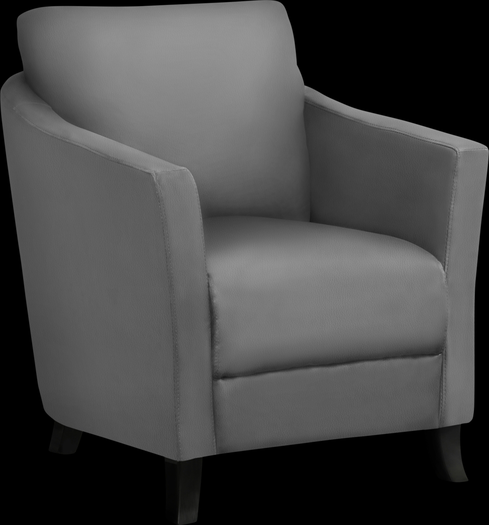 Wilway Gray Accent Chair - Thumbnail - Image 1