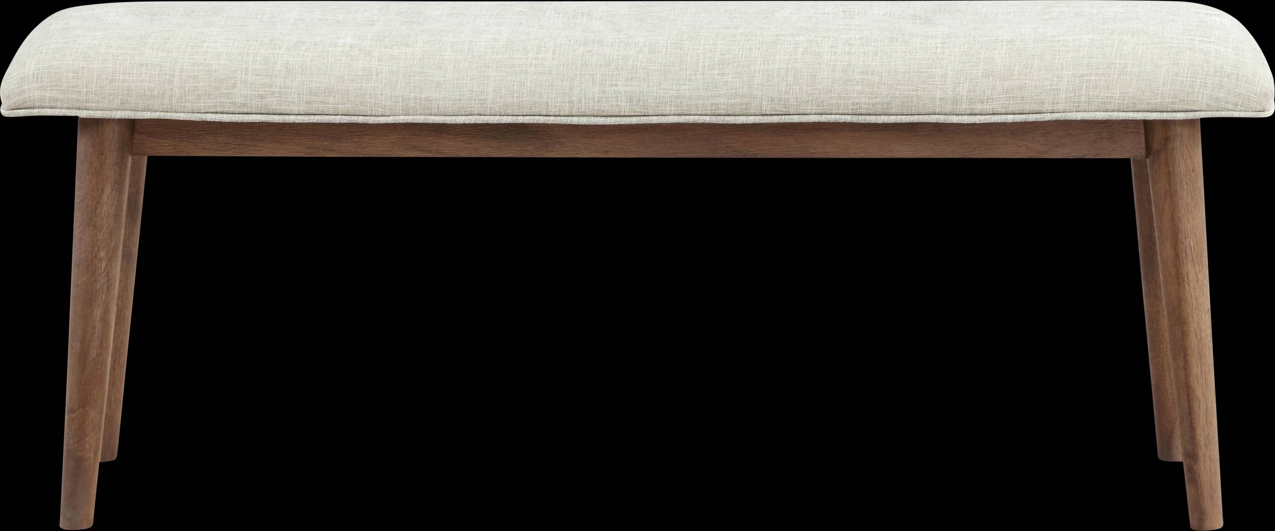 Wimbash Cream Dining Bench - Thumbnail - Image 3