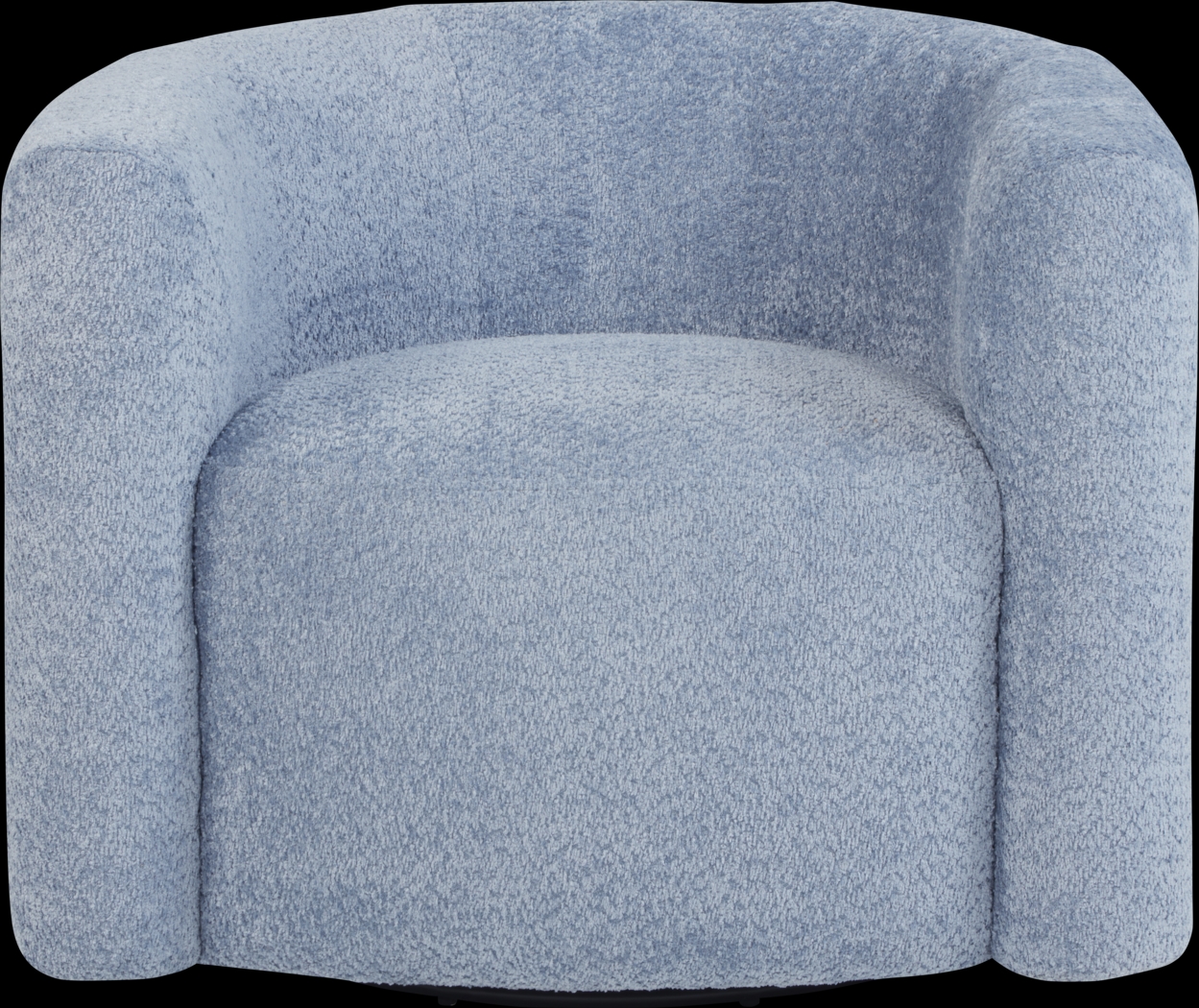 Wimbley Blue Swivel Accent Chair - Thumbnail - Image 2
