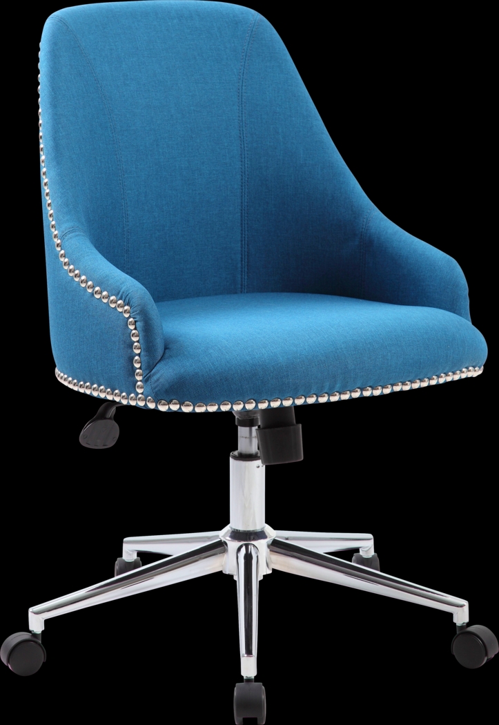 Wimpson Lane Blue Desk Chair - Thumbnail - Image 1