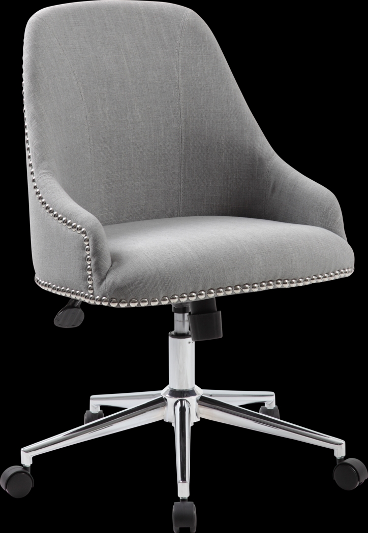 Wimpson Lane Gray Desk Chair - Thumbnail - Image 1