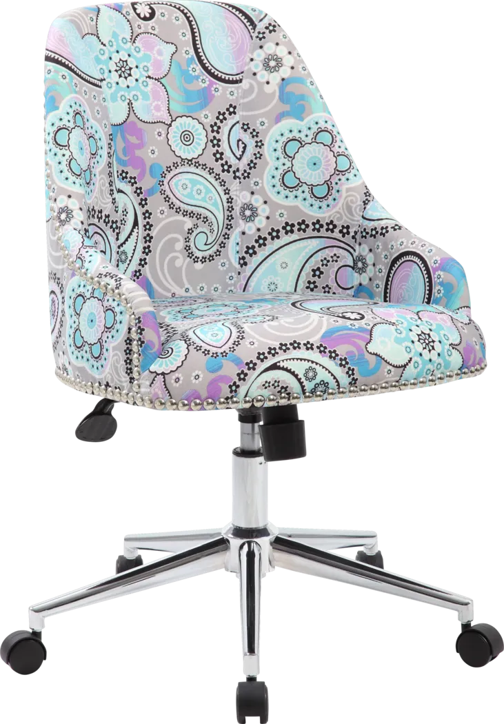 Wimpson Lane Paisley Desk Chair - Thumbnail - Image 1