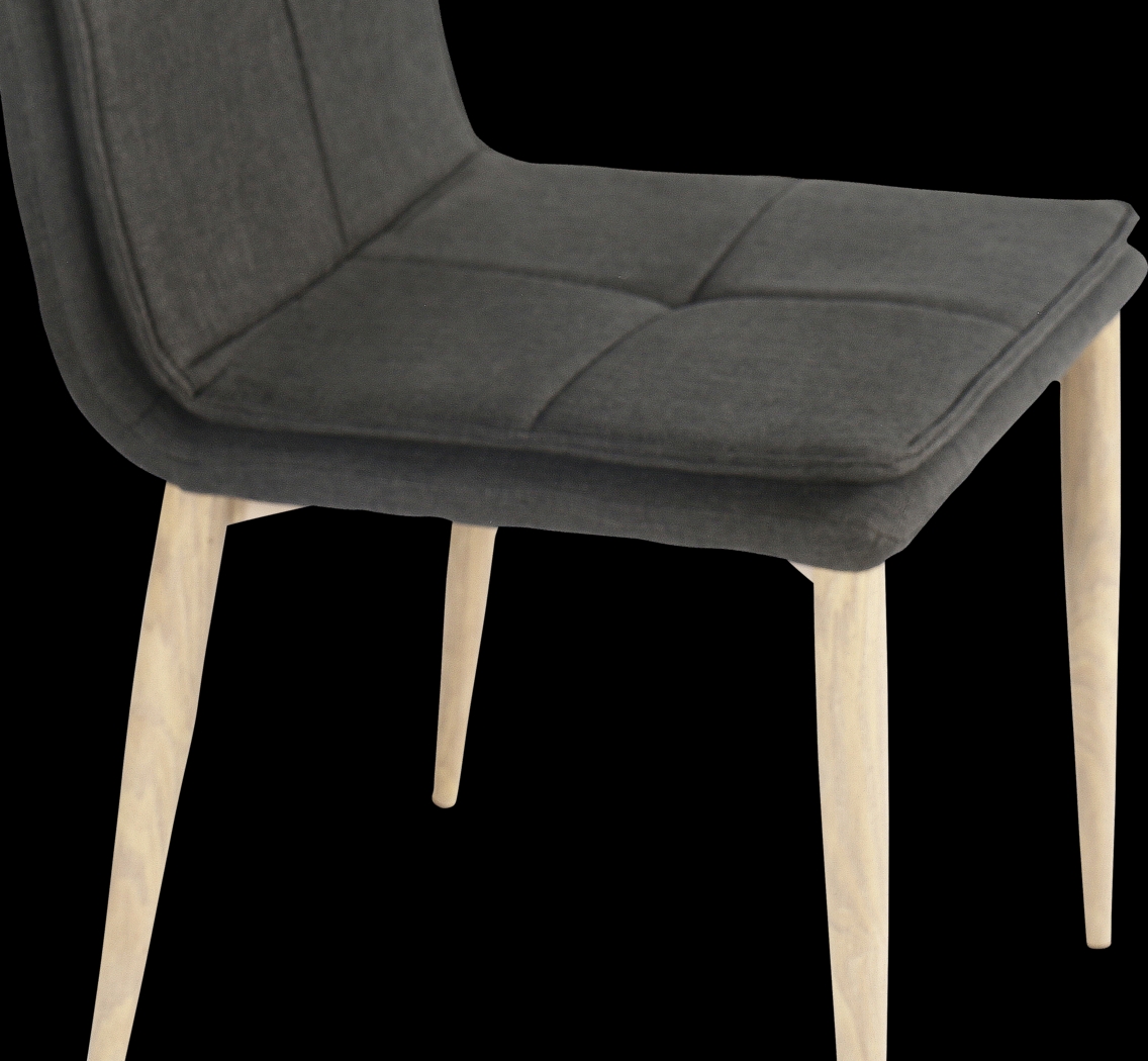 Winborne Gray Dining Chair, Set of 4 - Thumbnail - Image 5