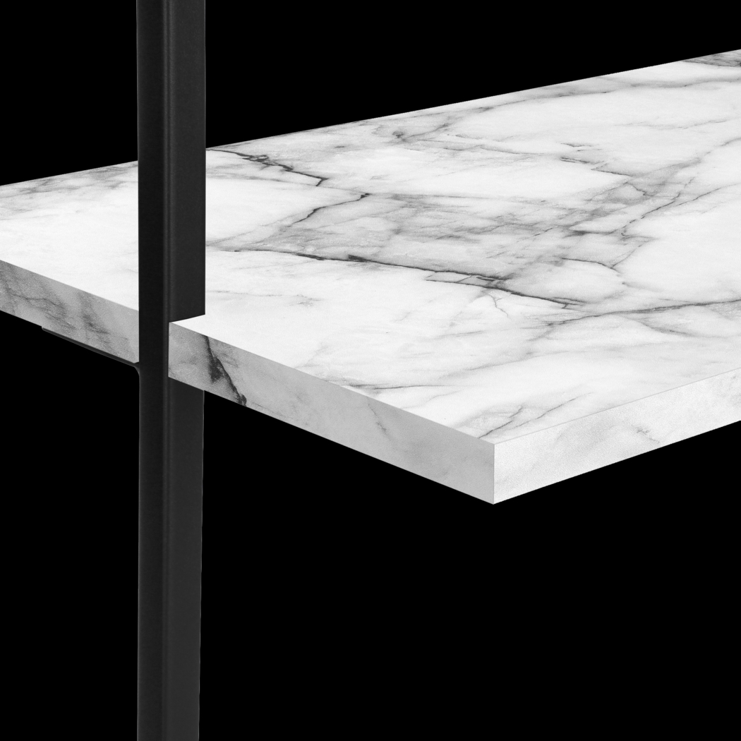 Winbrow White Marble Bookcase - Thumbnail - Image 6