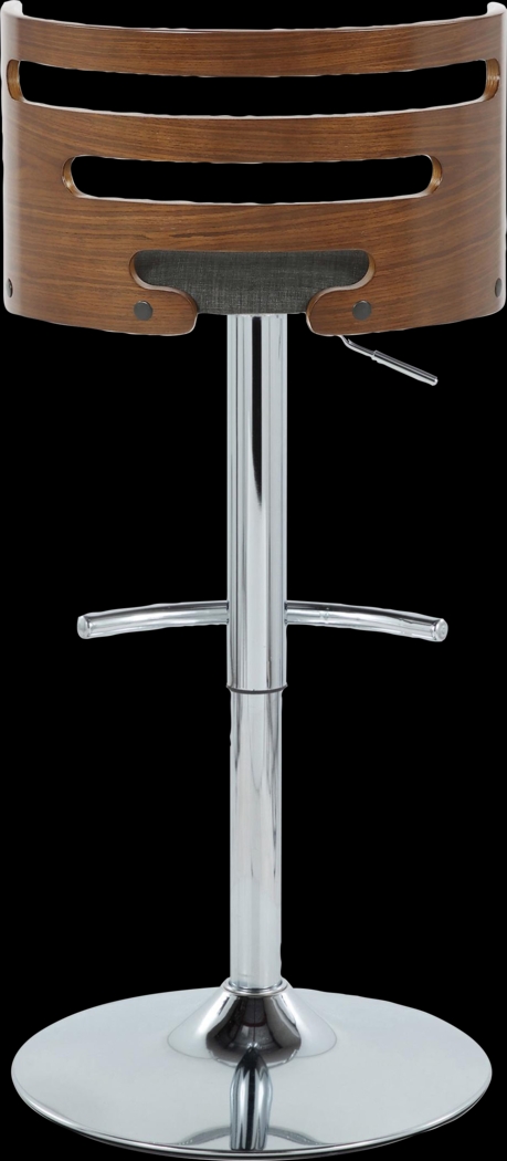 Wincanton I Charcoal Adjustable Swivel Barstool, Set of 2 - Thumbnail - Image 9