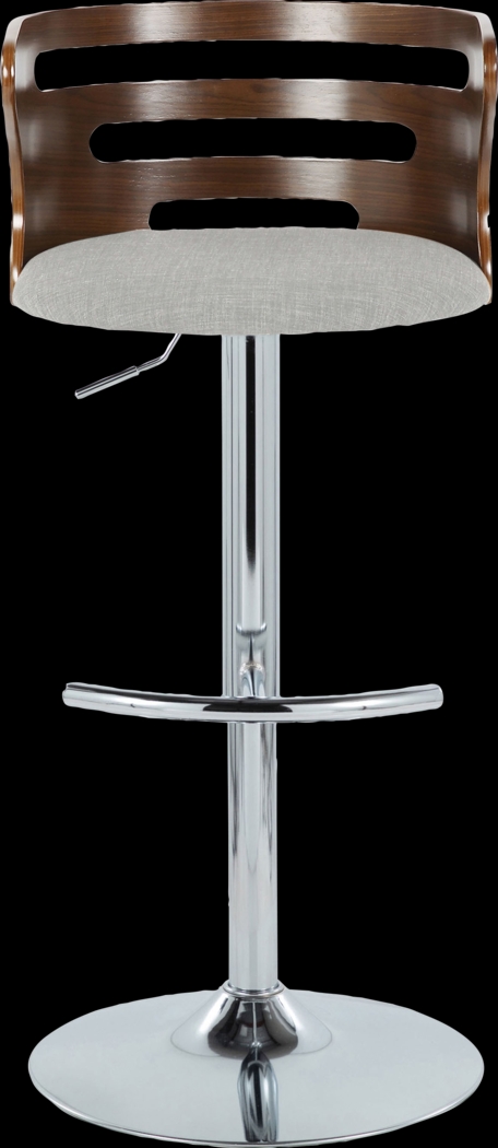 Wincanton I Gray Adjustable Swivel Barstool, Set of 2 - Thumbnail - Image 10