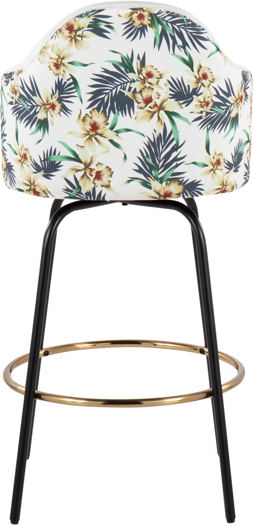 Winchelsea III White Barstool, Set of 2 - Thumbnail - Image 5