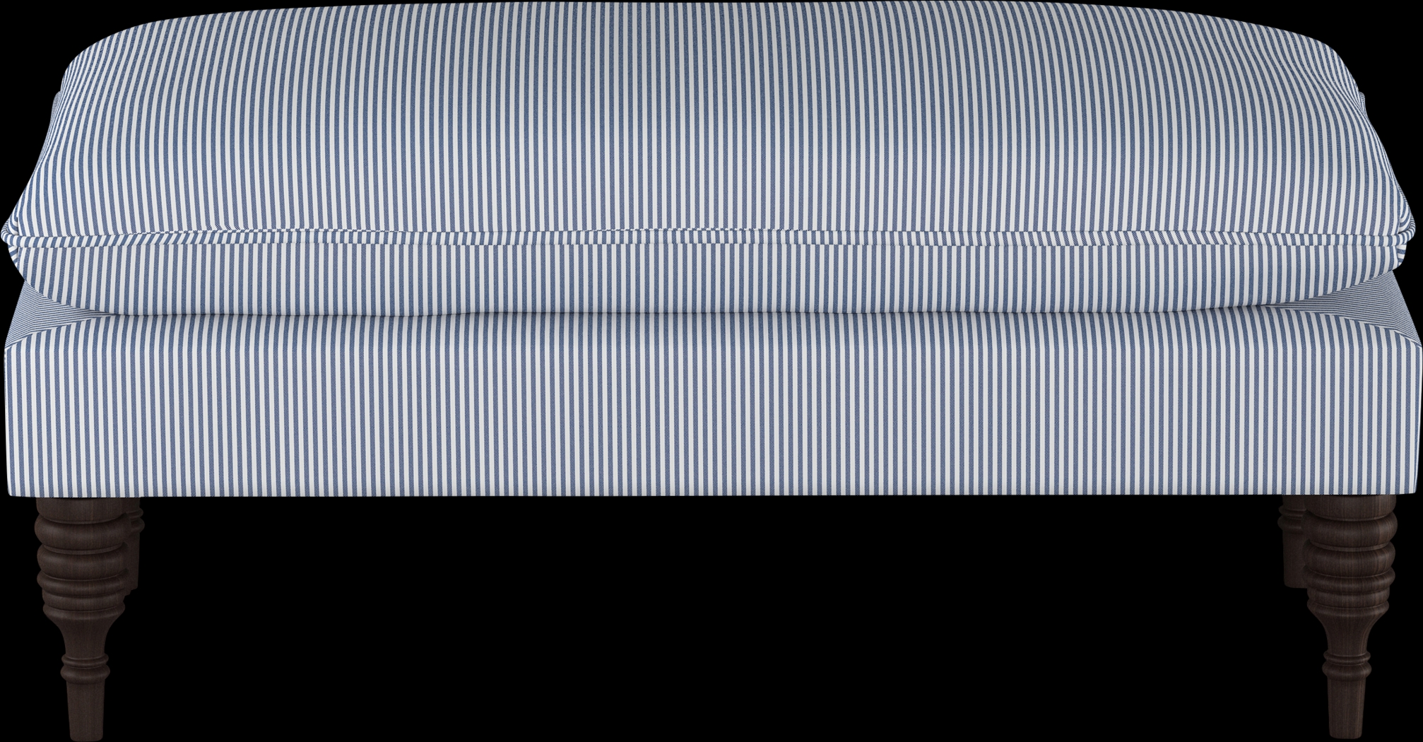 Windell Blue Accent Bench - Thumbnail - Image 2