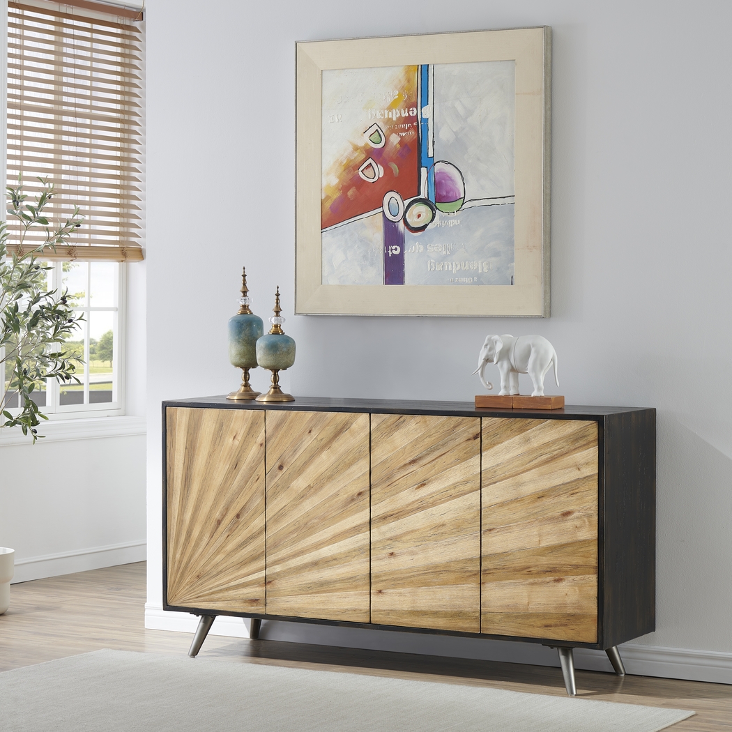 Windingbrooke Black Credenza - Thumbnail - Image 2