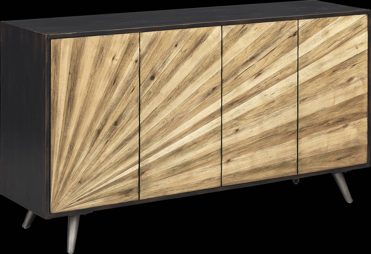 Windingbrooke Black Credenza - Thumbnail - Image 1