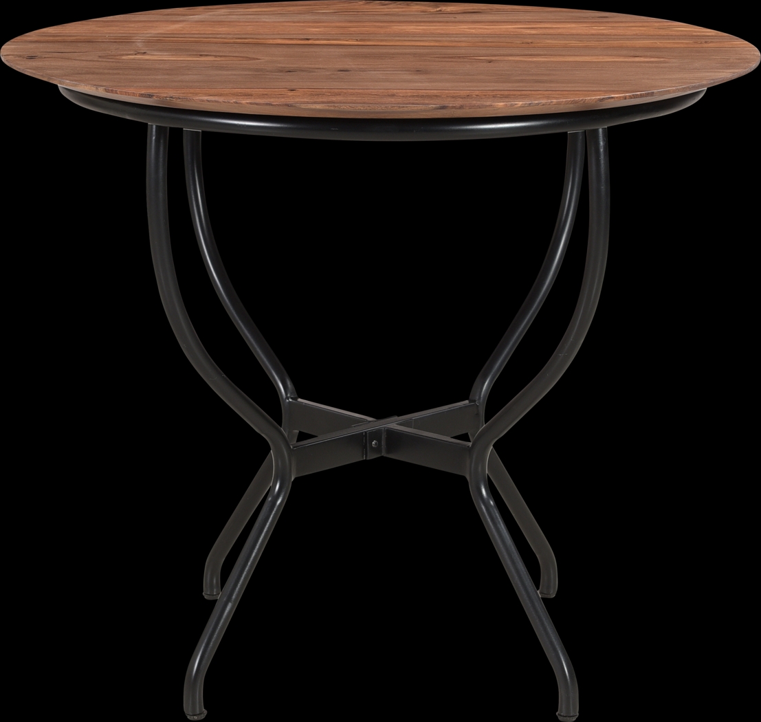 Windmeyer Brown Round Dining Table - Thumbnail - Image 2