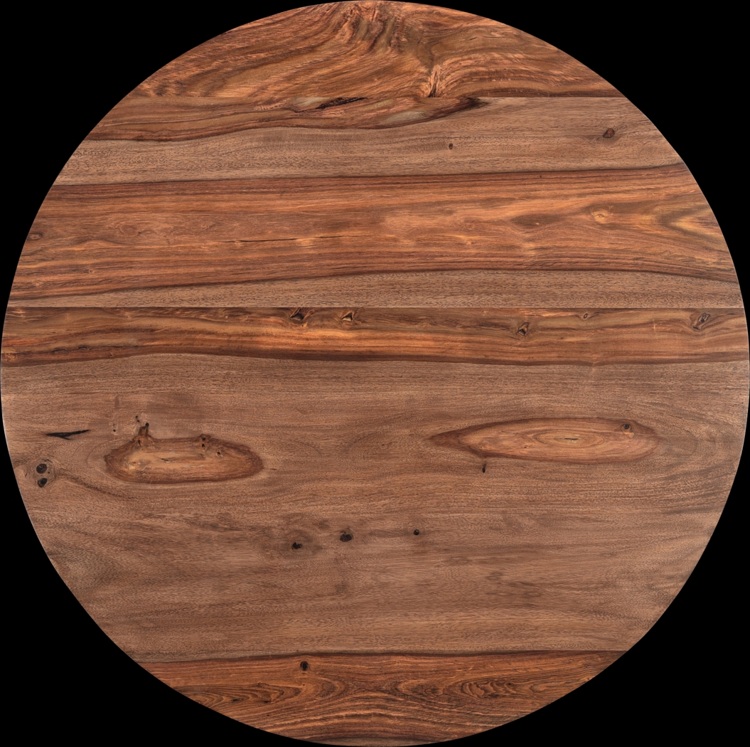 Windmeyer Brown Round Dining Table - Thumbnail - Image 3