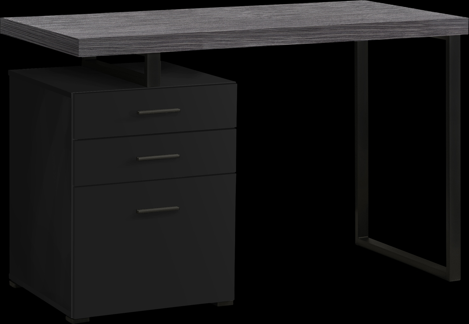 Windmier Black Desk - Thumbnail - Image 1