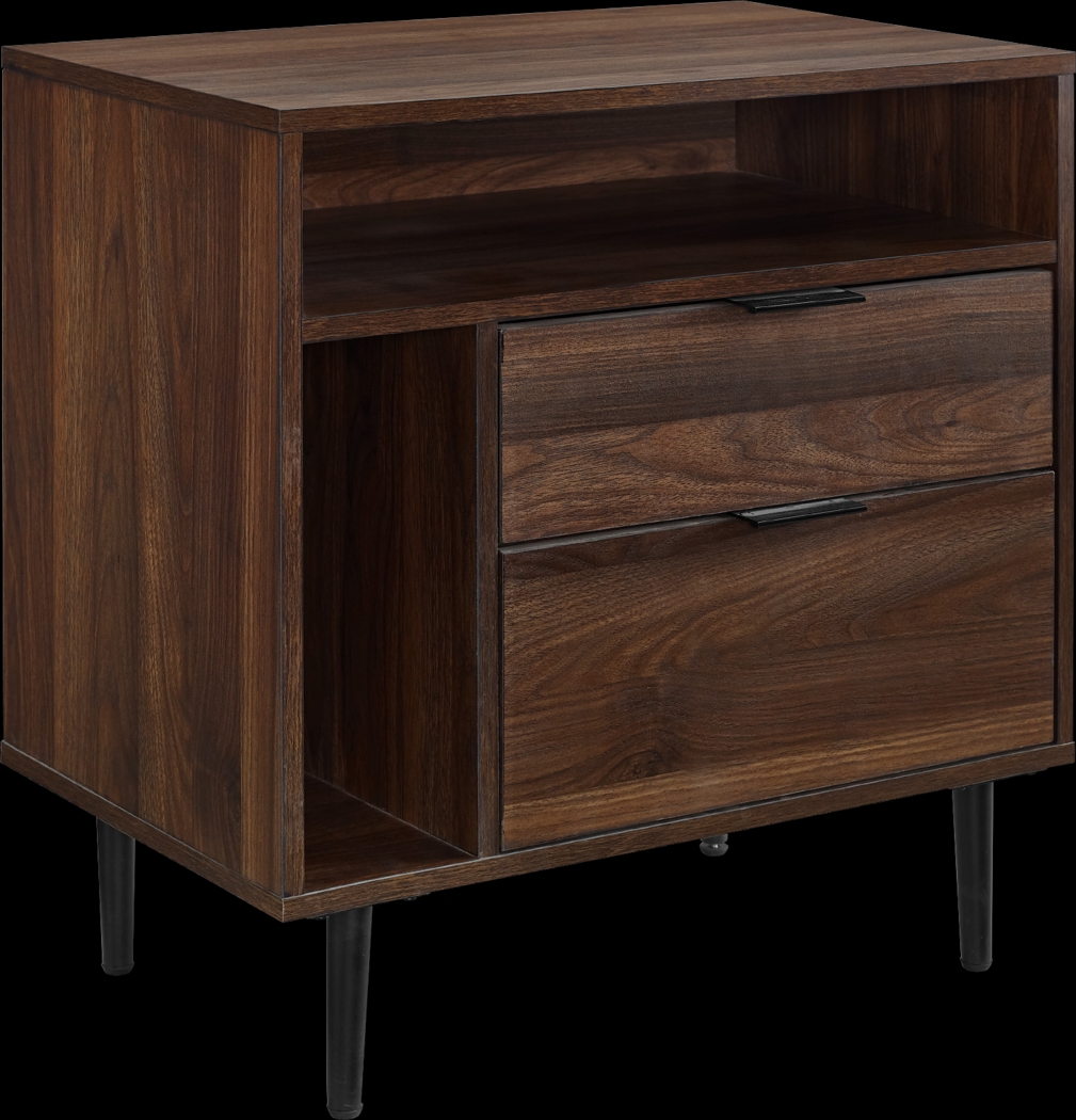 Windmore Walnut End Table - Thumbnail - Image 1