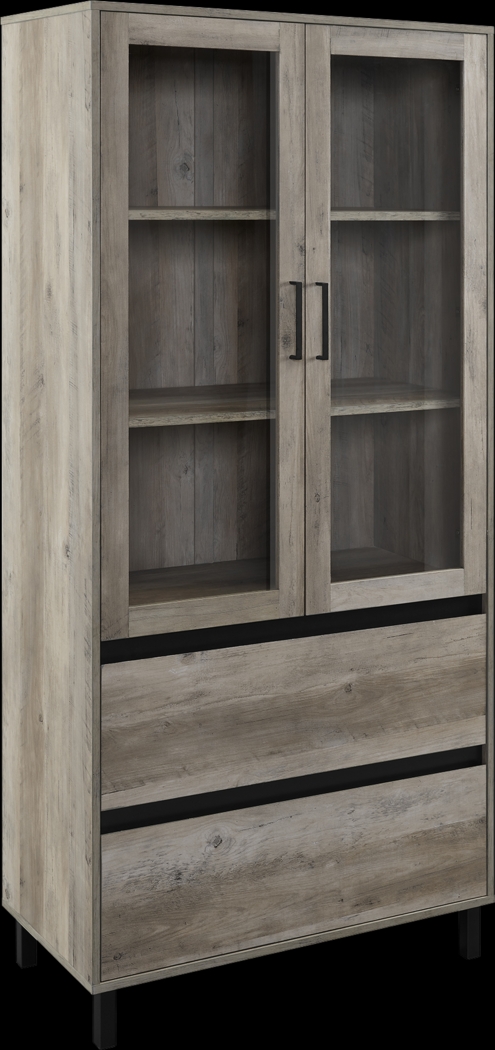 Windomere Gray China Cabinet - Thumbnail - Image 1