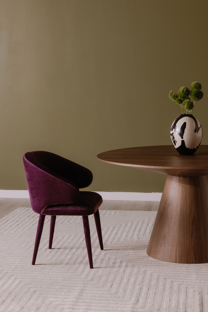 Windpiper Purple Dining Chair - Thumbnail - Image 5