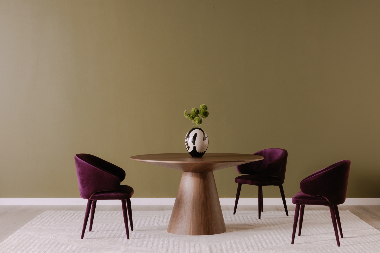 Windpiper Purple Dining Chair - Thumbnail - Image 6