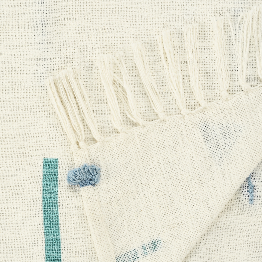 Windrane Cream Throw Blanket - Thumbnail - Image 6