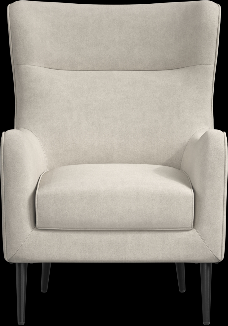 Windsor Park II Beige Accent Chair - Thumbnail - Image 2