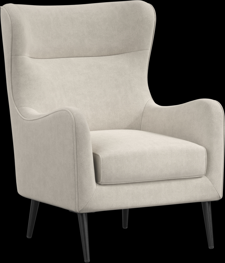 Windsor Park II Beige Accent Chair - Thumbnail - Image 1