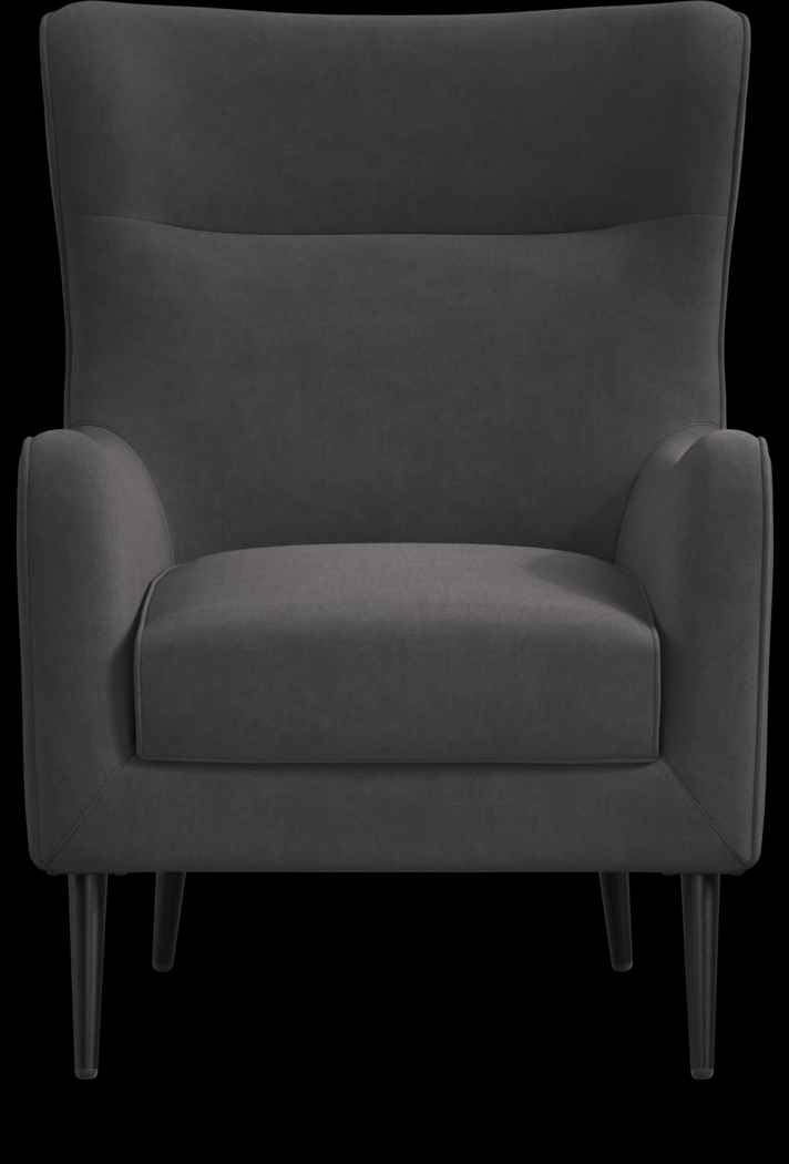 Windsor Park II Gray Accent Chair - Thumbnail - Image 2