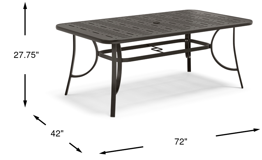 Dimension Image. Please refer to the Dimension Tab on this page for dimension details.