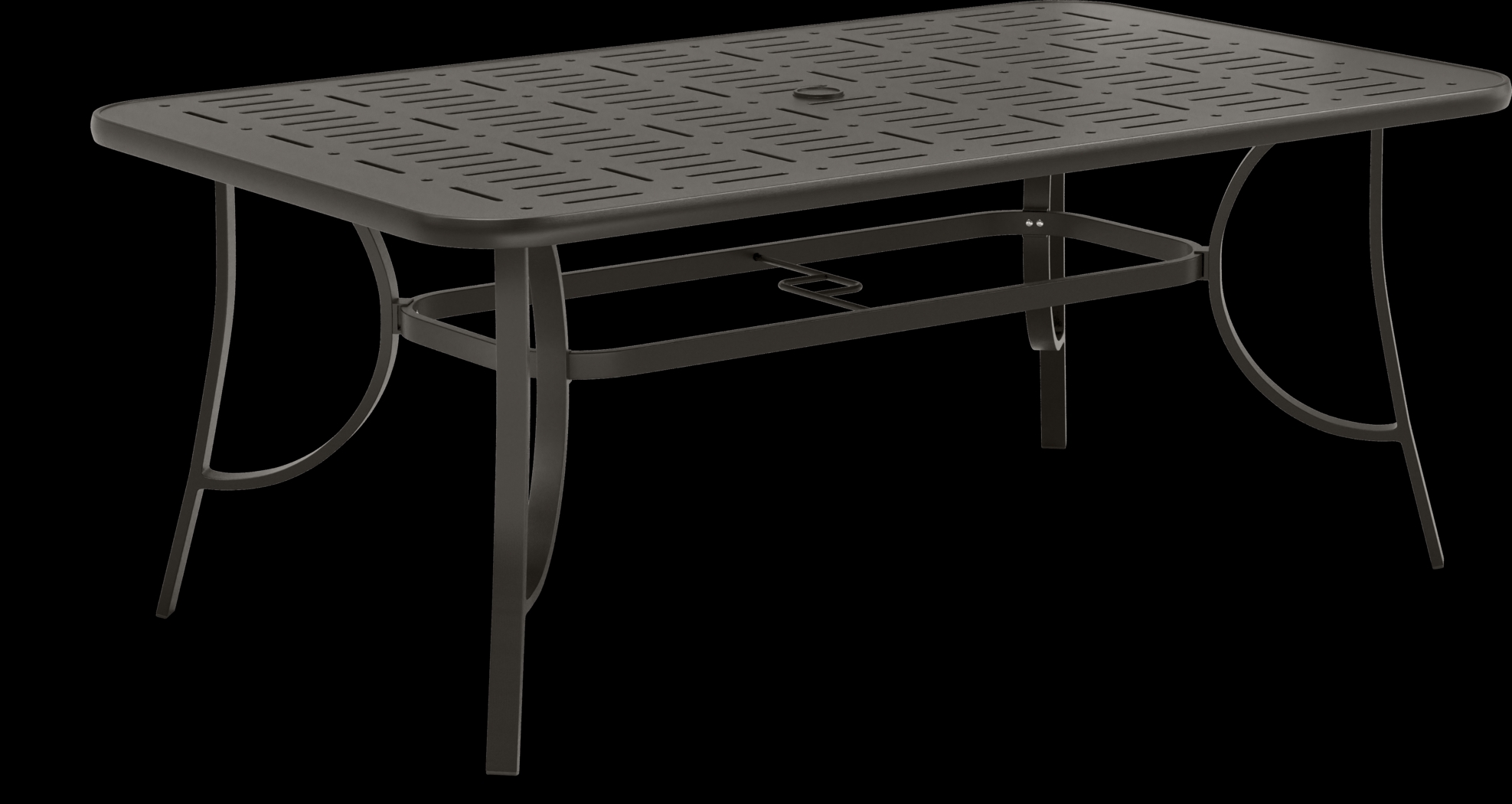 Windy Isle Bronze 7 Pc 72 in. Rectangle Outdoor Dining Set - Thumbnail - Image 2