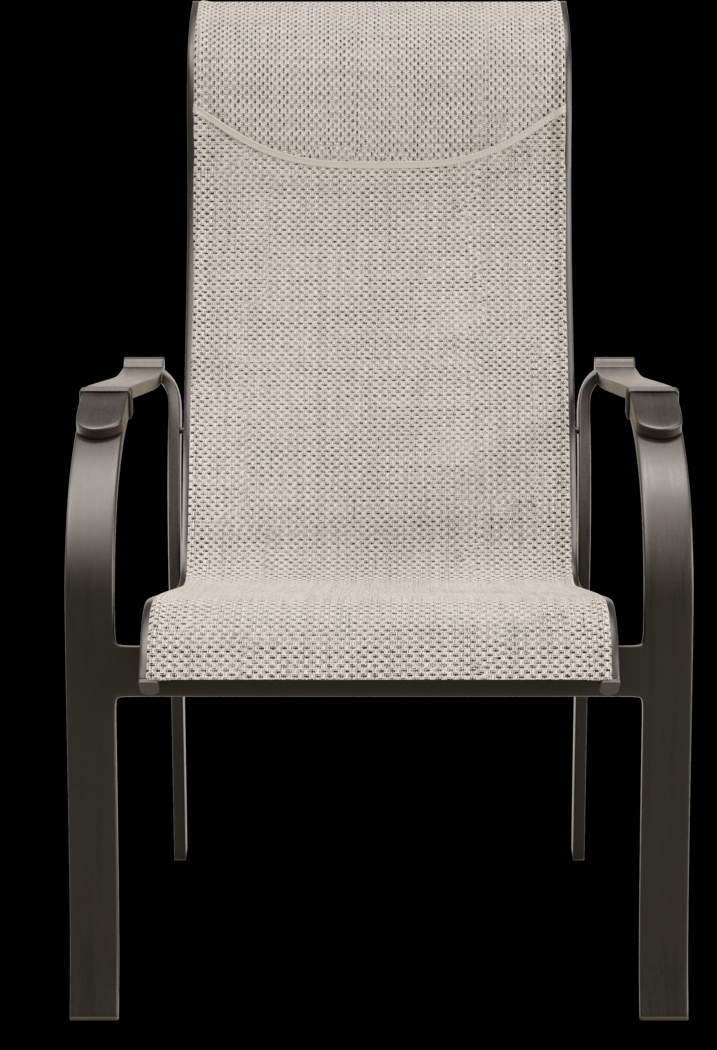 Windy Isle Bronze 7 Pc 72 in. Rectangle Outdoor Dining Set - Thumbnail - Image 6