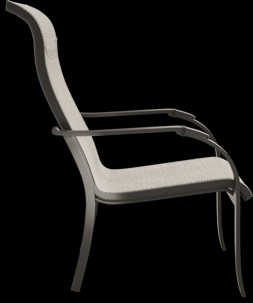 Windy Isle Bronze 7 Pc 72 in. Rectangle Outdoor Dining Set - Thumbnail - Image 7