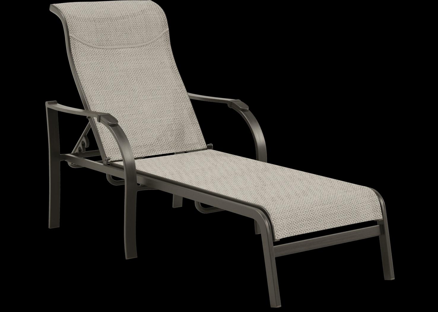 Windy Isle Bronze Outdoor Chaise - Thumbnail - Image 1