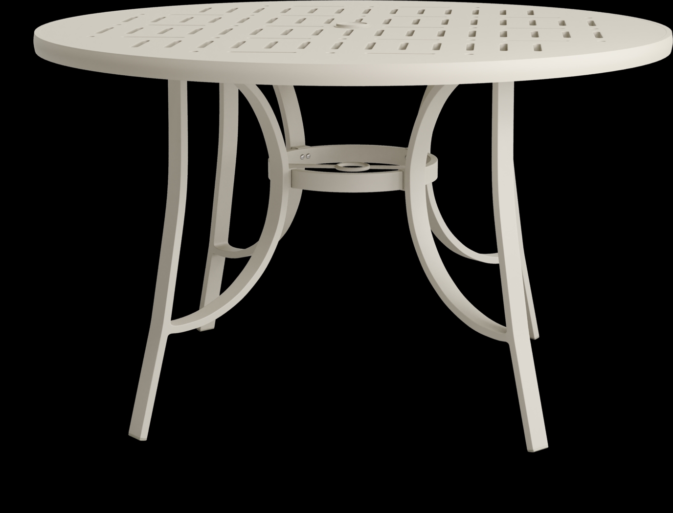 Windy Isle Sand 48 in. Round Outdoor Dining Table - Thumbnail - Image 3