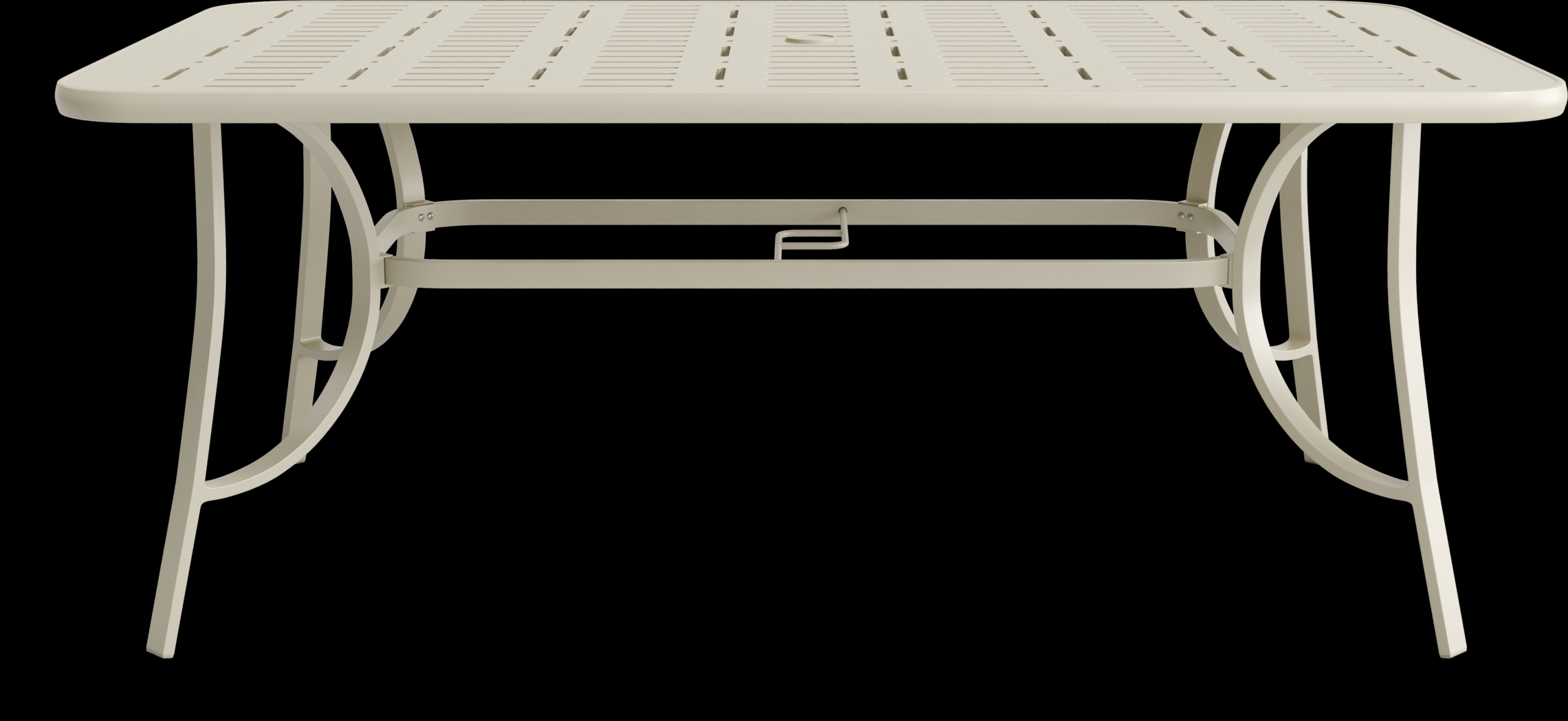 Windy Isle Sand 72 in. Rectangle Outdoor Dining Table - Thumbnail - Image 3