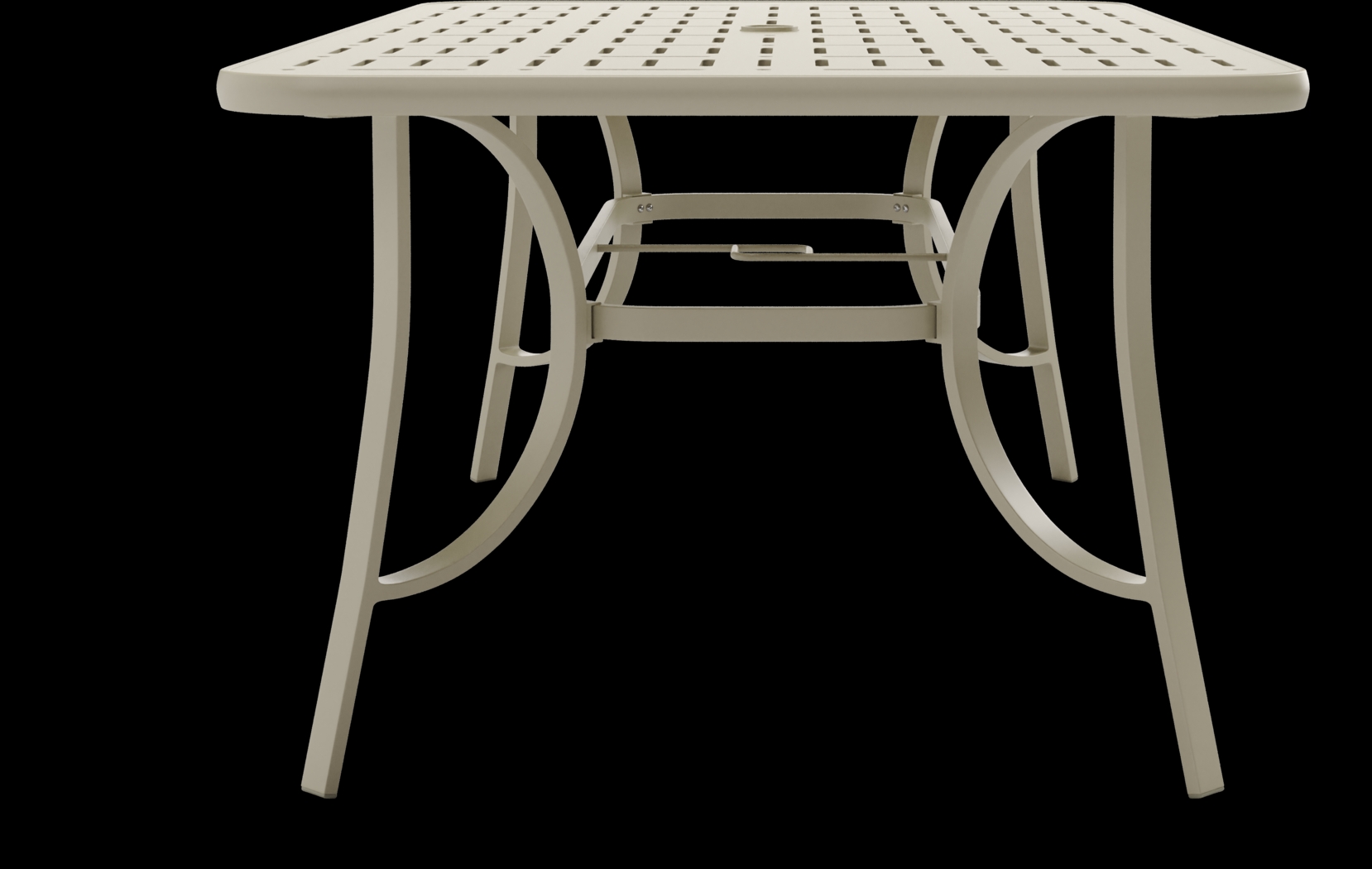 Windy Isle Sand 72 in. Rectangle Outdoor Dining Table - Thumbnail - Image 4
