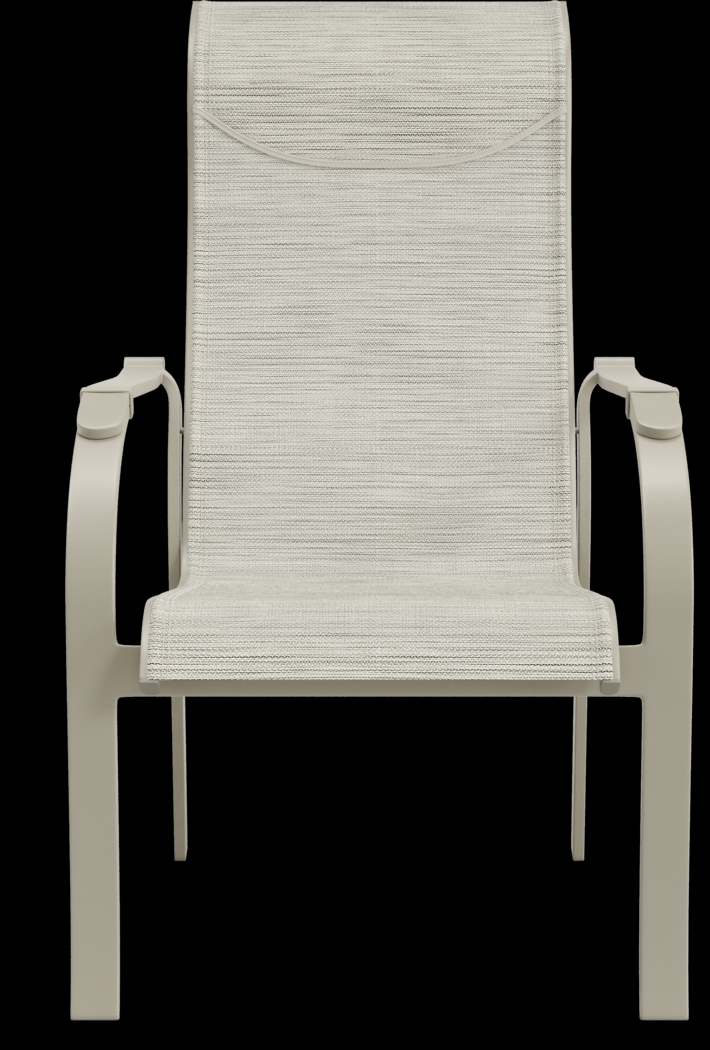 Windy Isle Sand 5 Pc 48 in. Round Outdoor Dining Set with Swivel Rockers - Thumbnail - Image 9