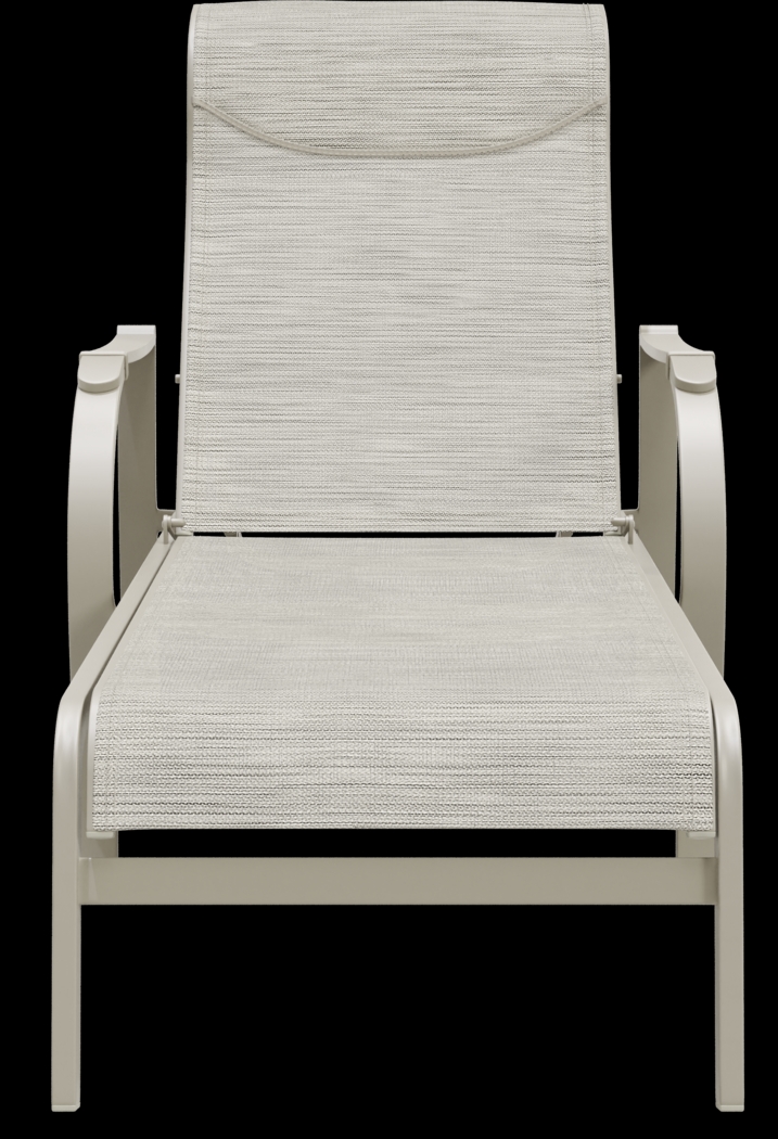 Windy Isle Sand Outdoor Chaise - Thumbnail - Image 2