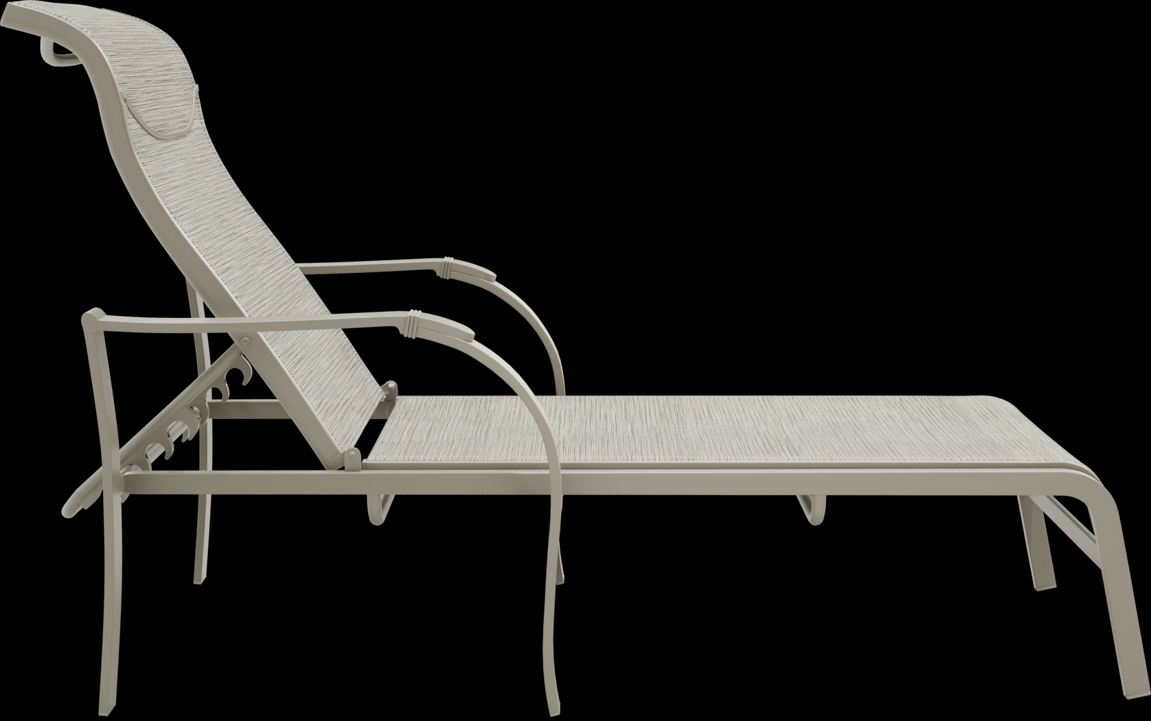 Windy Isle Sand Outdoor Chaise - Thumbnail - Image 3