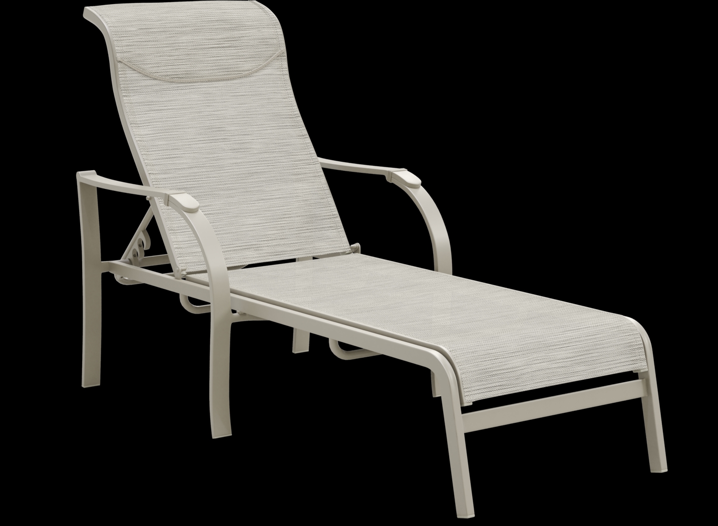 Windy Isle Sand Outdoor Chaise - Thumbnail - Image 1