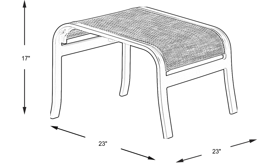 Dimension Image. Please refer to the Dimension Tab on this page for dimension details.