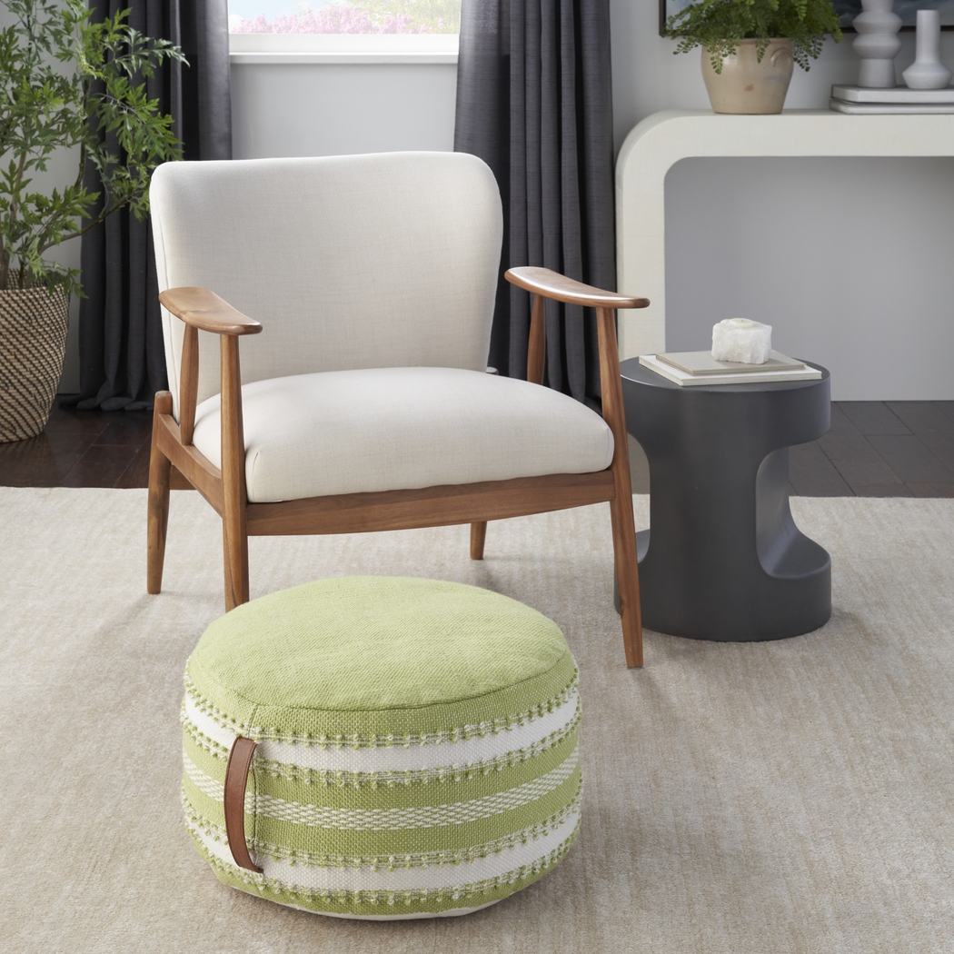 Windybay Green Indoor/Outdoor Pouf - Thumbnail - Image 2