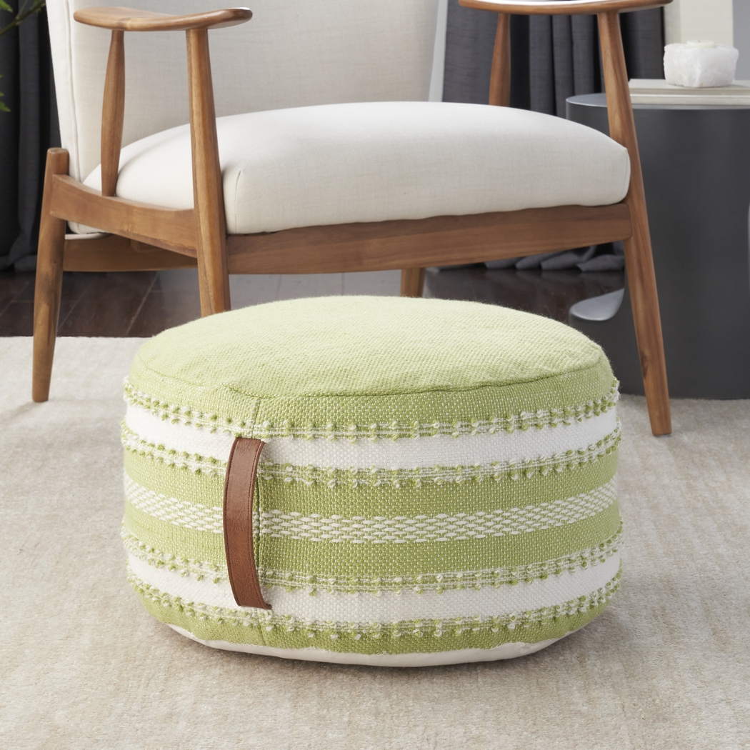 Windybay Green Indoor/Outdoor Pouf - Thumbnail - Image 4