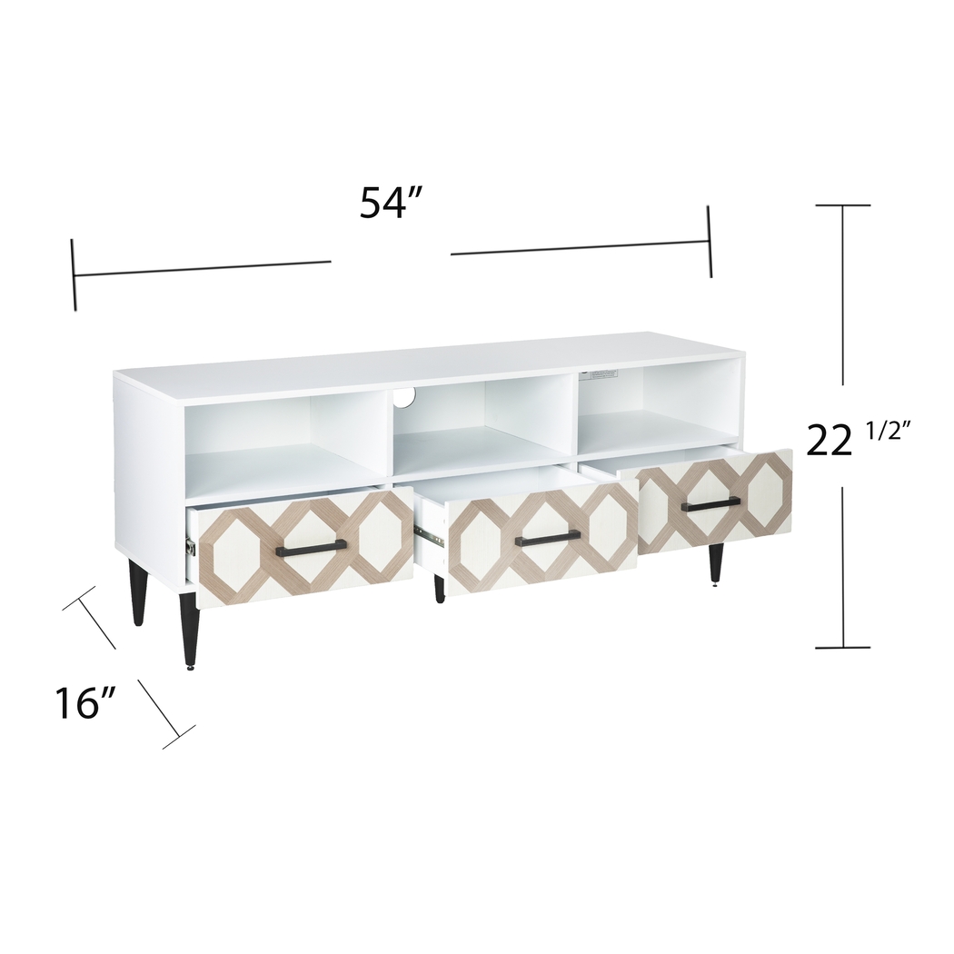 Windycrest White 54 in. Console - Thumbnail - Image 6