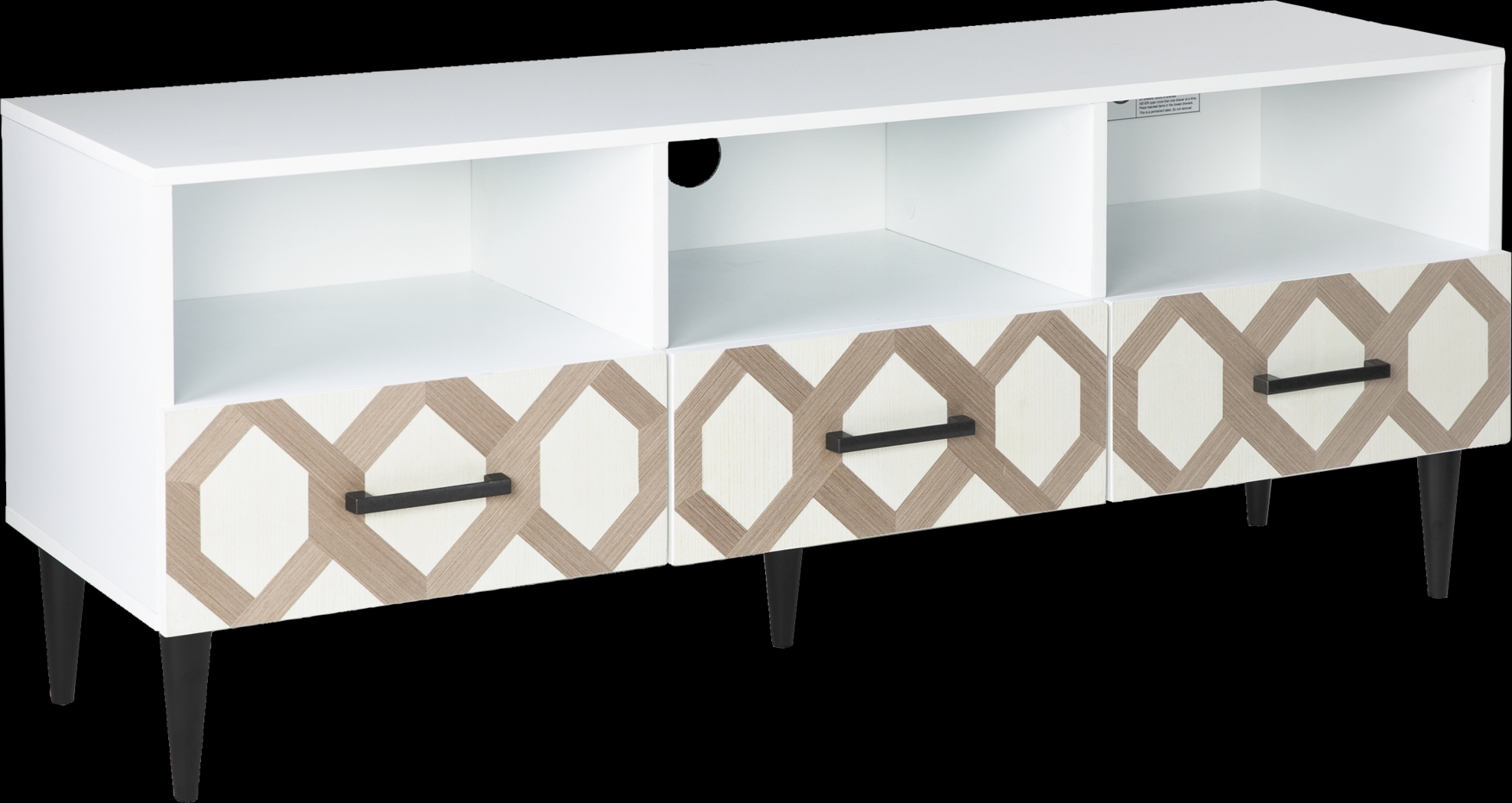 Windycrest White 54 in. Console - Thumbnail - Image 1