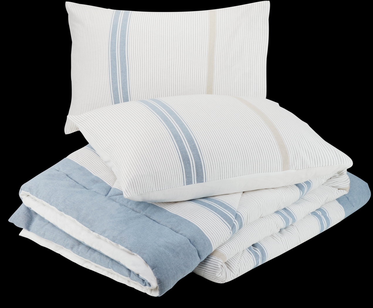 Windypine Cream Full/Queen 3 Pc Comforter Set - Thumbnail - Image 3